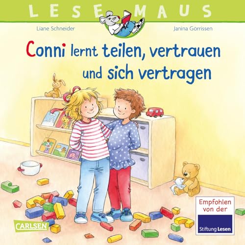 LESEMAUS: Conni lernt teilen, vertrauen und sich vertragen: Bilderbuch für Kinder ab 3 Jahre | Vermittlung sozialer Kompetenzen von Carlsen